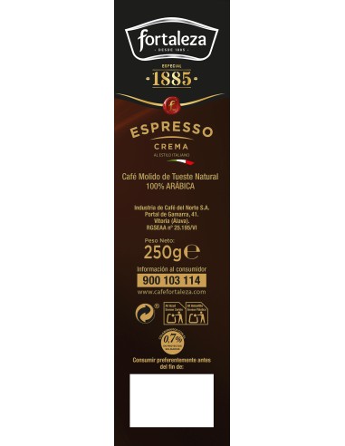 Café Molido Natural Espresso 250g