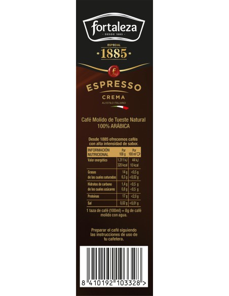 Café Molido Natural Espresso 250g