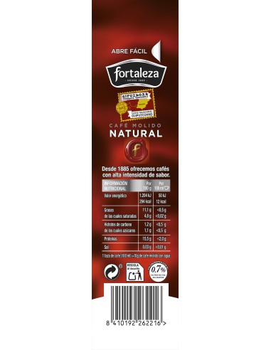 Café Molido Natural Tueste Guipuzcoano 250g