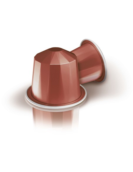 Café Descafeinado Forte 40 cápsulas Fortaleza Platinium compatibles con Nespresso®