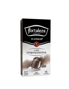 Café Intenssisimo 10 cápsulas Fortaleza Platinium compatibles con Nespresso®