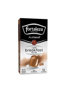 Café Breakfast Forte 10 cápsulas Fortaleza Platinium compatibles con Nespresso®