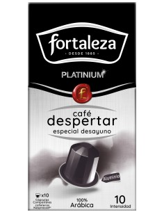 Café Despertar 10 cápsulas Fortaleza Platinium compatibles con Nespresso® 2
