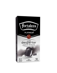 Café Despertar 10 cápsulas Fortaleza Platinium compatibles con Nespresso®