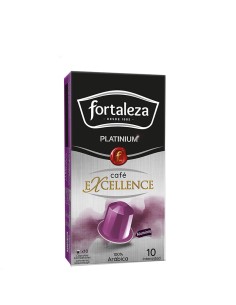 Café Excellence 10 cápsulas Fortaleza Platinium compatibles con Nespresso®