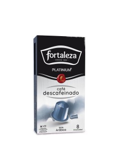 Café Descafeinado al Agua 10 cápsulas Fortaleza Platinium compatibles con Nespresso®