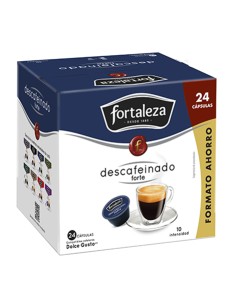 Café Descafeinado Forte 24 cápsulas compatibles con Dolce Gusto®*