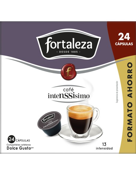 Café Intenssisimo 24 cápsulas compatibles con Dolce Gusto®