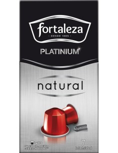 Café Natural 10 cápsulas Fortaleza Platinium compatibles con Nespresso® 2