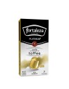 Café con aroma natural a Toffee 10 cápsulas Fortaleza Platinium compatibles con Nespresso®
