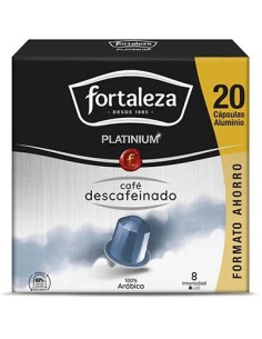 Café Descafeinado 20 cápsulas Fortaleza Platinium 2