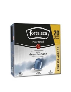 Café Descafeinado 20 cápsulas Fortaleza Platinium